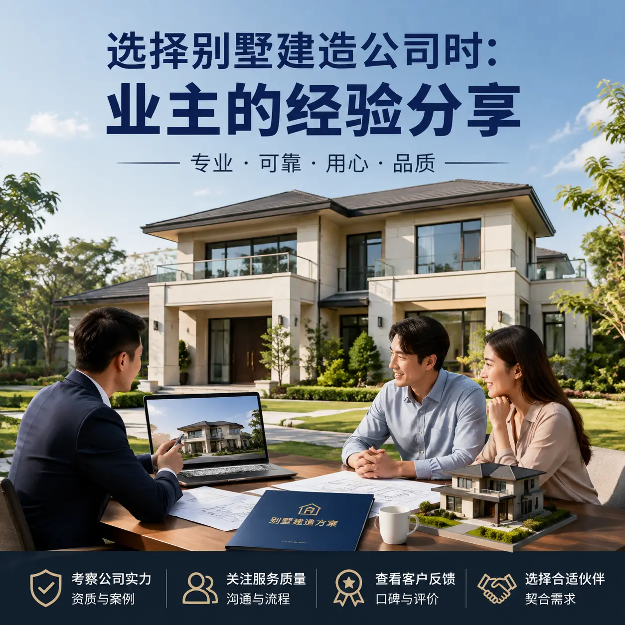 选择别墅建造公司时： 福泉 业主的经验分享