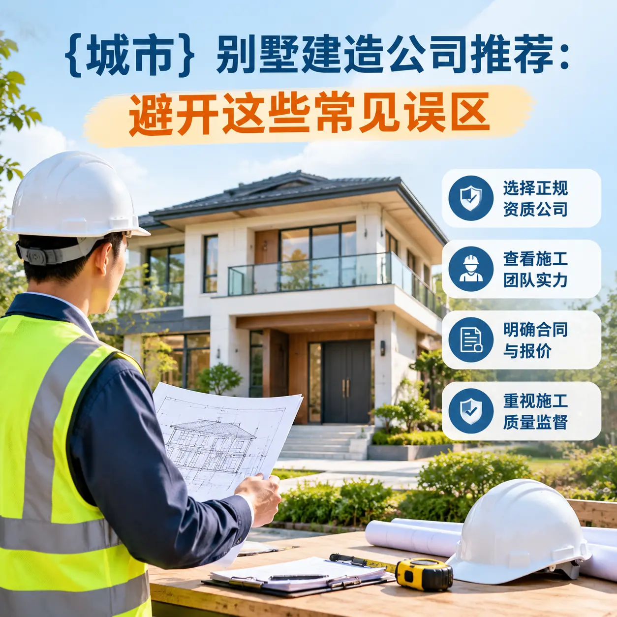 福泉 别墅建造公司推荐:避开这些常见误区