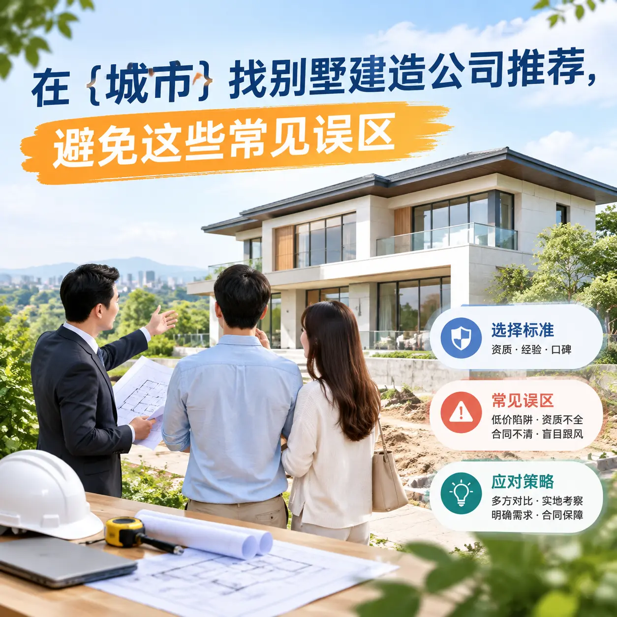 在 福泉 找别墅建造公司推荐,避免这些常见误区