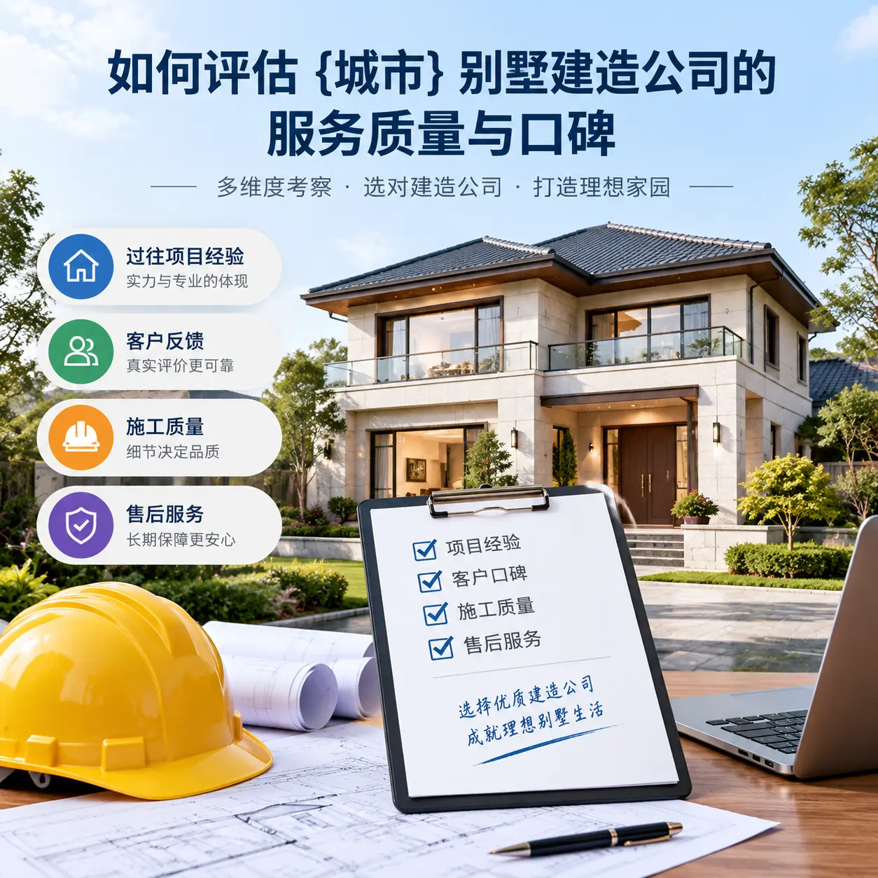如何评估 福泉 别墅建造公司的服务质量与口碑