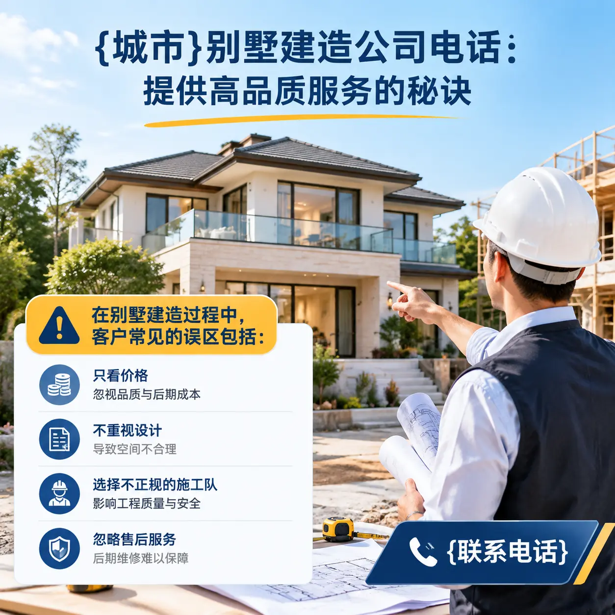 福泉别墅建造公司电话：提供高品质服务的秘诀