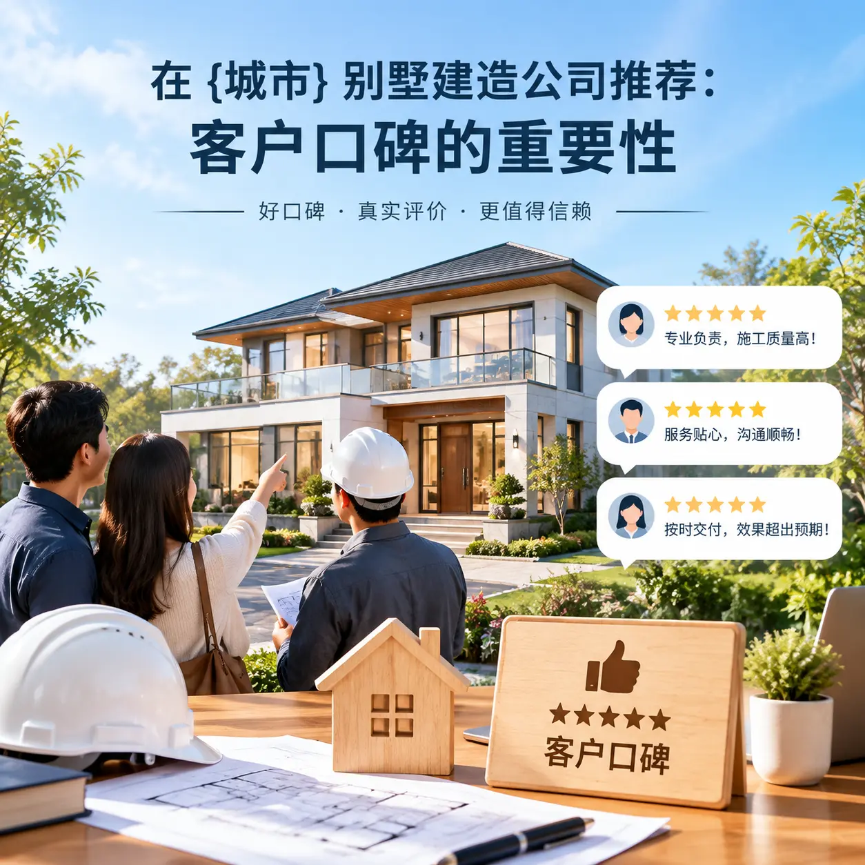 在 福泉 别墅建造公司推荐：客户口碑的重要性