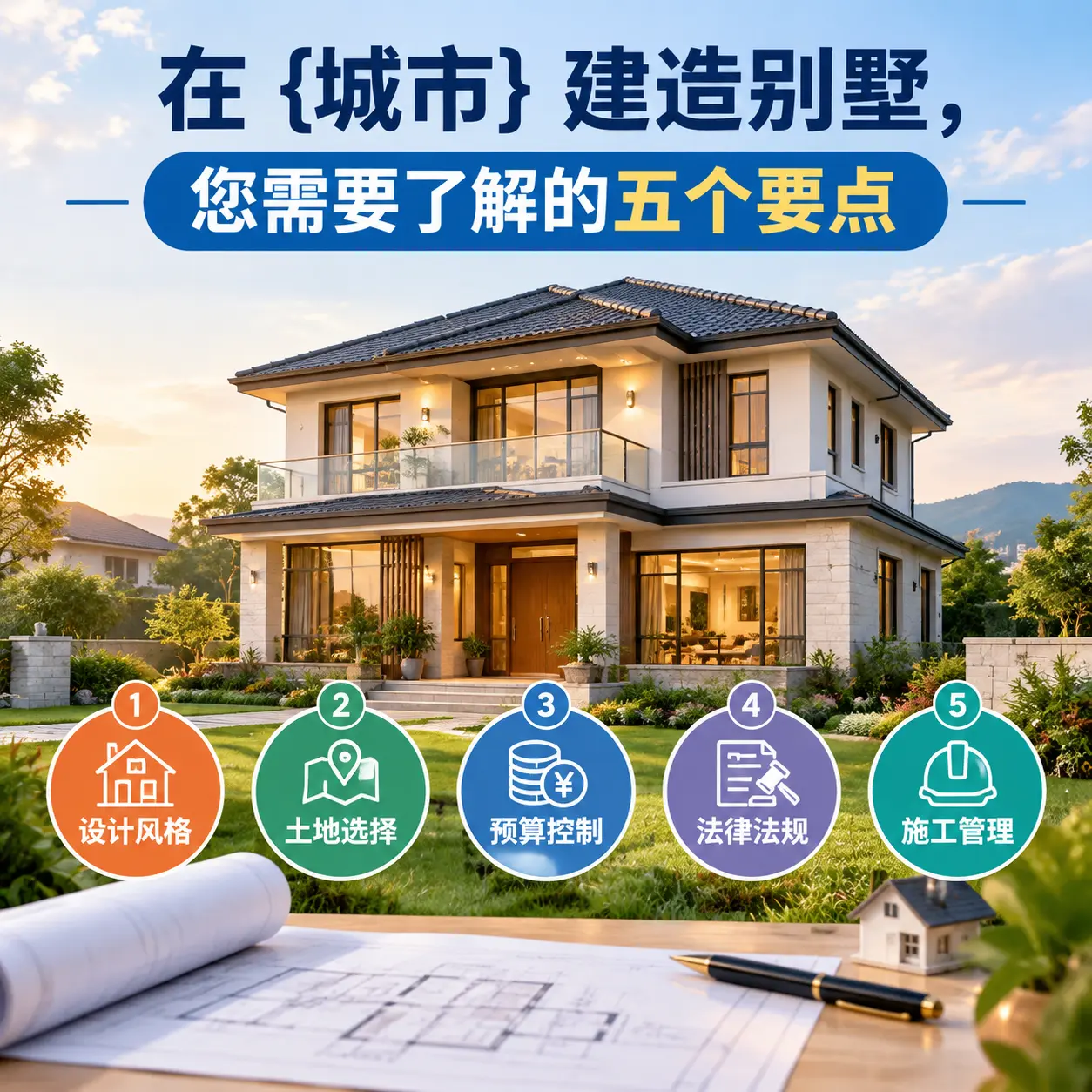 在 福泉 建造别墅，您需要了解的五个要点