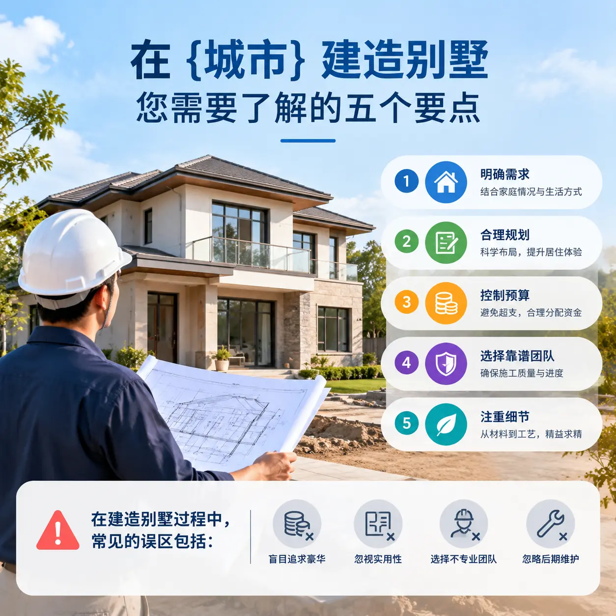 在 福泉 建造别墅，您需要了解的五个要点