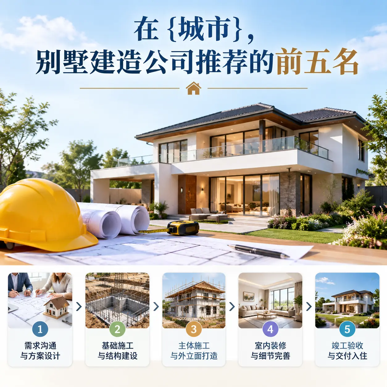 在 福泉，别墅建造公司推荐的前五名