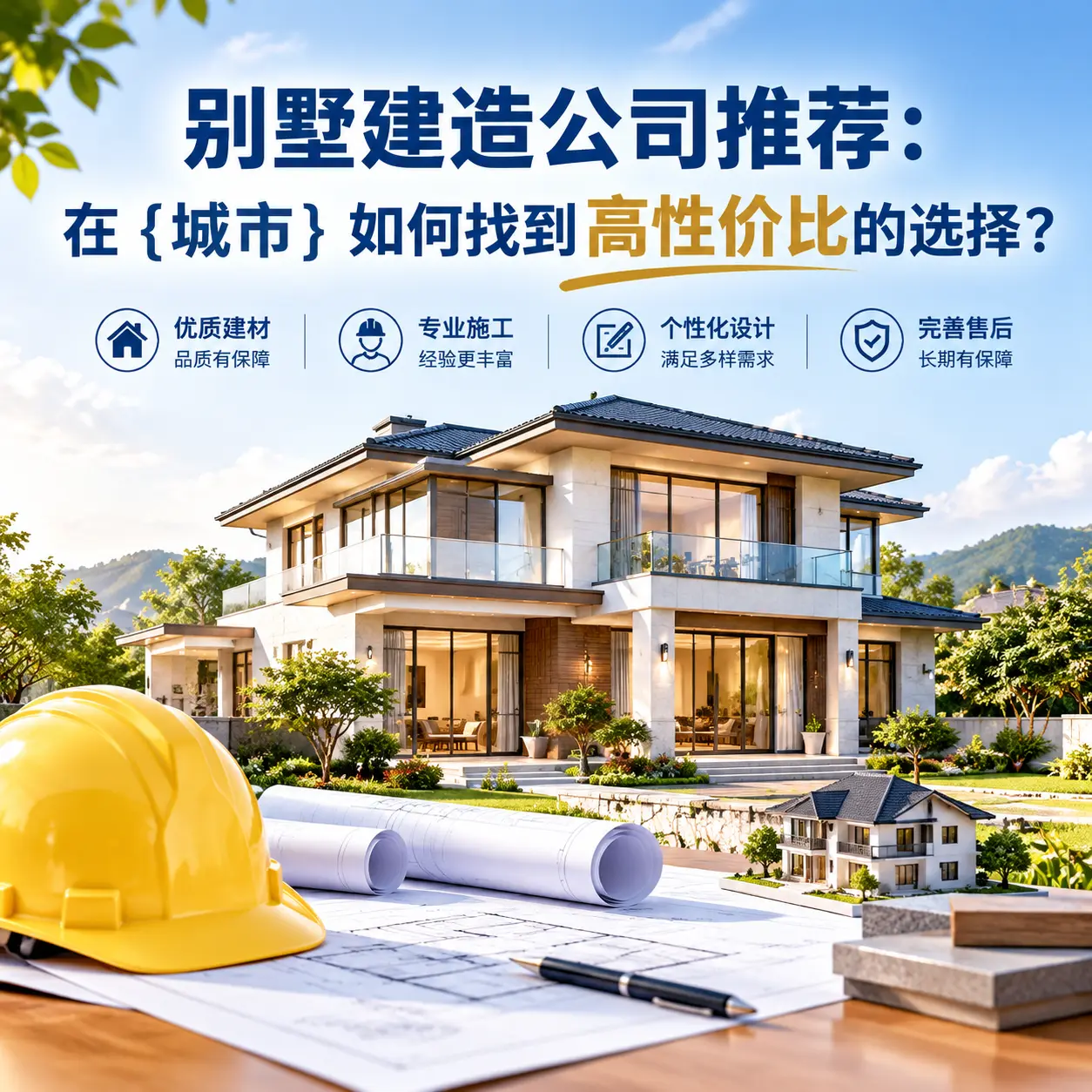 别墅建造公司推荐:在 福泉 如何找到高性价比的选择?