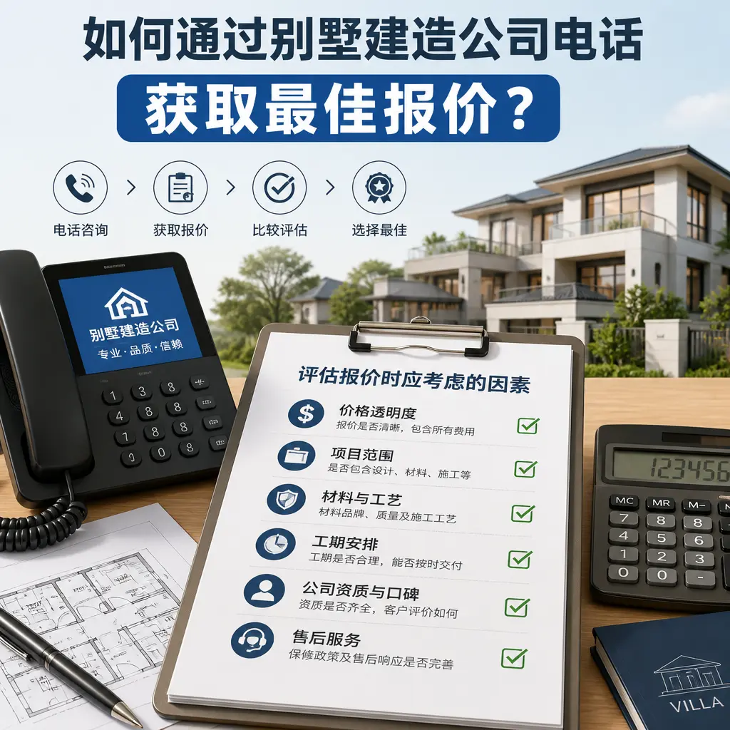 如何通过别墅建造公司电话获取最佳报价?