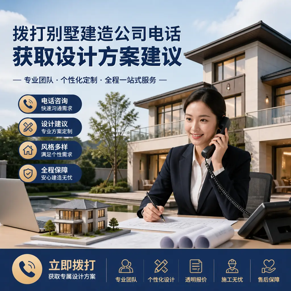 拨打福泉别墅建造公司电话，获取设计方案建议