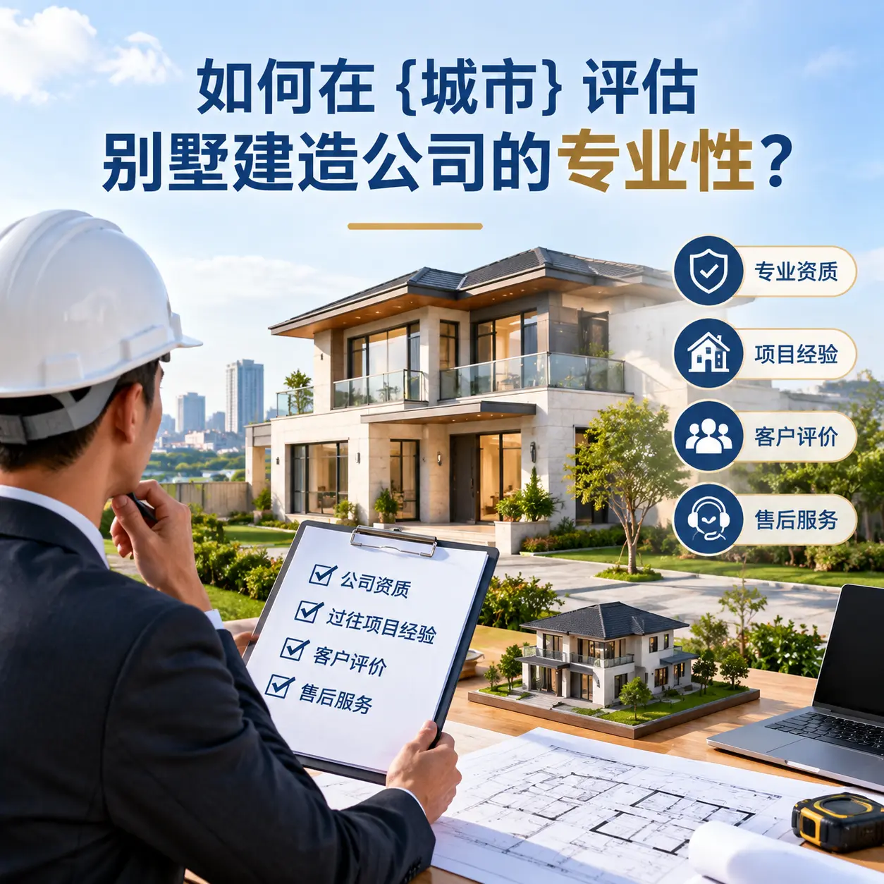 如何在 福泉 评估别墅建造公司的专业性?